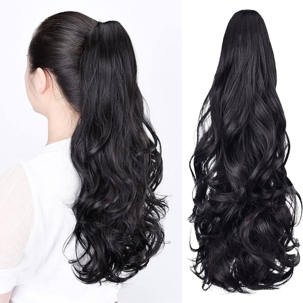(কালো) Black deep Kakra Hair Extension