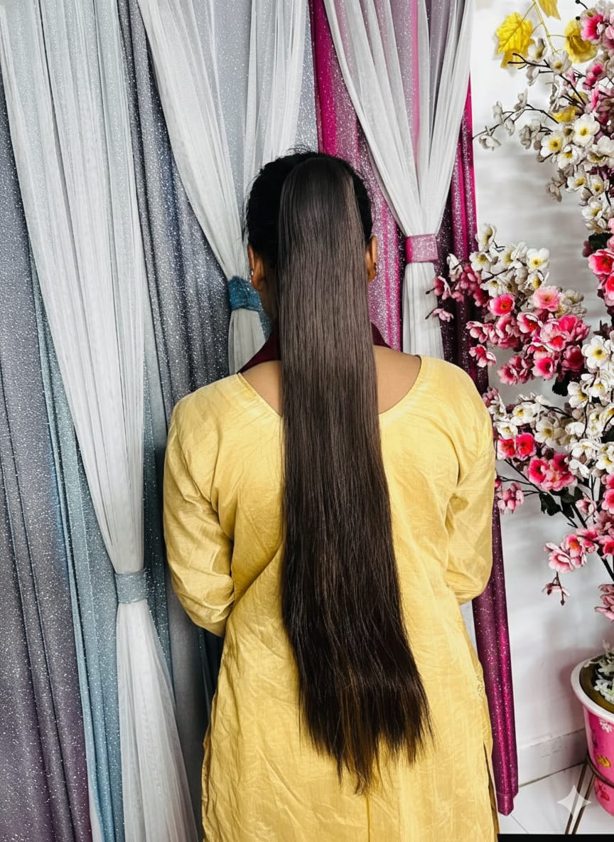 (ন্যাচারাল ব্রাউন) ৩০ ইঞ্চি স্টেট কাকরা এক্সটেনশন